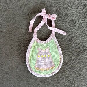 Pink and Green Kids Bib